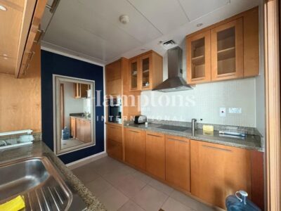 1 BR Furnished ,Sea View, High Floor in Marina @129000