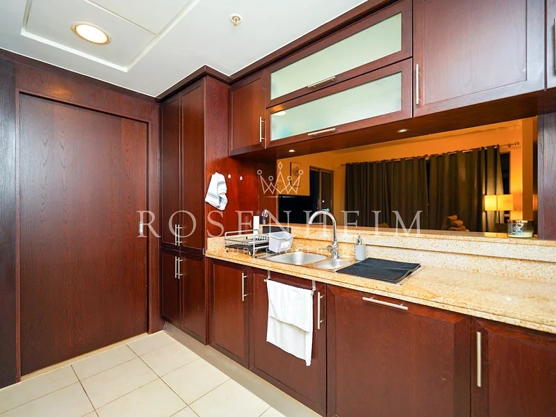 Furnished 1 BR apartment , city view in Downtown @ 119900