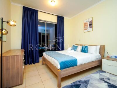 Furnished 1 BR apartment , city view in Downtown @ 119900