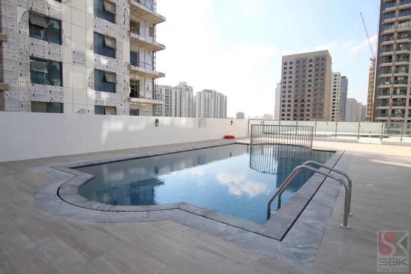 Spacious Semi Furnished 2 BR Apartments in JVC @ 82000
