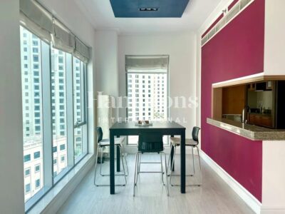 1 BR Furnished ,Sea View, High Floor in Marina @129000