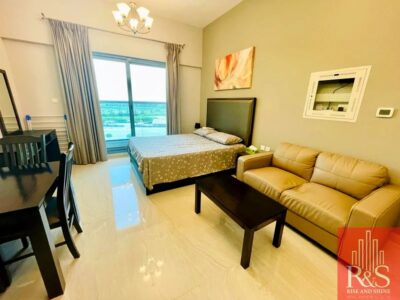 Furnished Studio flat for rent in Business Bay @ 64900