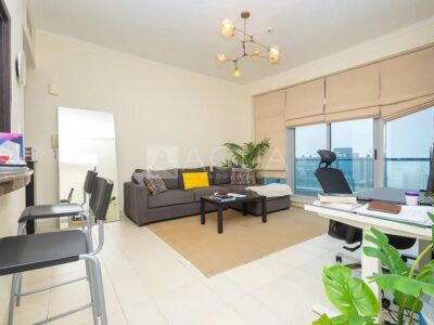 Furnished 1BHK apartment for ret in Dubai Marina @ 90000