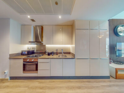 High-Rise Living short term furnished 1BHK for rent in Marina