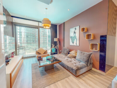 High-Rise Living short term furnished 1BHK for rent in Marina