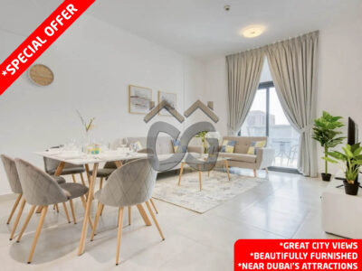 Serene 2 Bedroom Apartment in Dubai Silicon Oasis