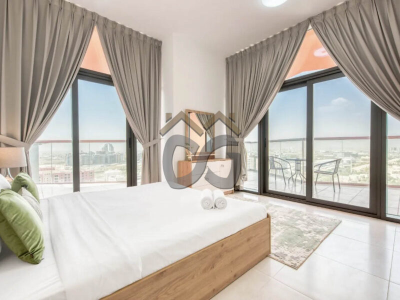 Serene 2 Bedroom Apartment in Dubai Silicon Oasis