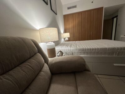 Master room furnished hotel in Dubai Maarina