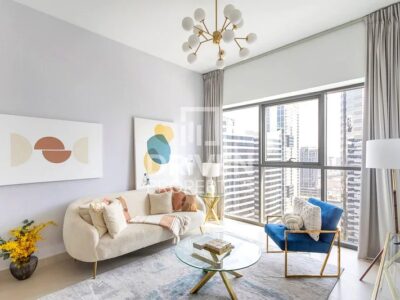 1BR apartment, canal view in Downtown for Rent @ 105000