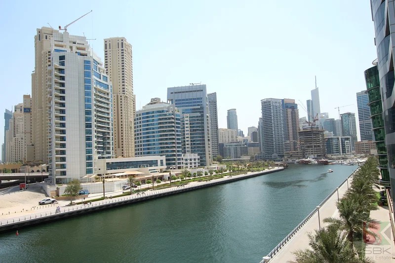 Canal view 1 BHK apartment in Dubai Marina @ 70000