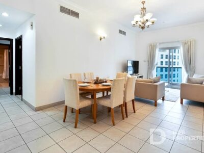 1 BR Apt Marina View | Large Balcony | Bright and Spacious