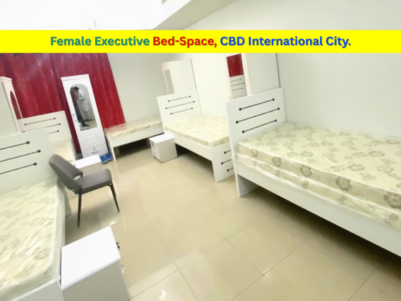 Girls Bedspace International City Dubai