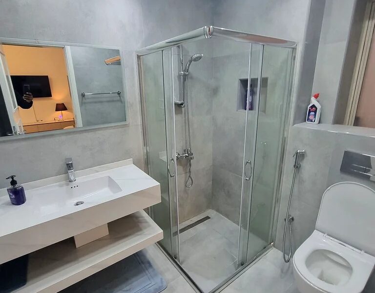 Large Upgraded Full Furnished Studio in Marina For Rent @ 58k